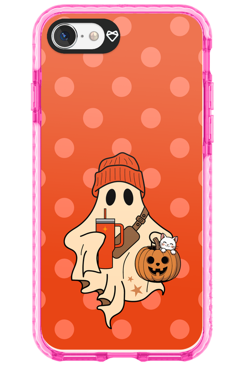 Ghost Girl (Orange) - Apple iPhone SE 2022