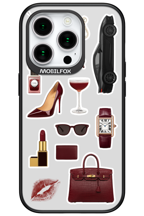 Classy Burgundy 2.0 - Apple iPhone 15 Pro