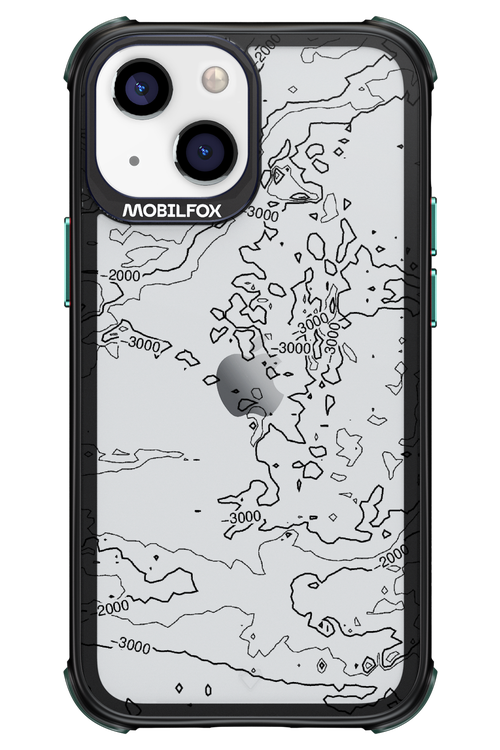 Contour Map 2.0 - Apple iPhone 13 Mini