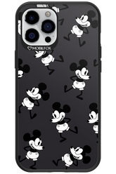 Iconic Mouse (antracite pattern) - Apple iPhone 12 Pro Max