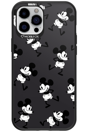 Iconic Mouse (antracite pattern) - Apple iPhone 12 Pro Max