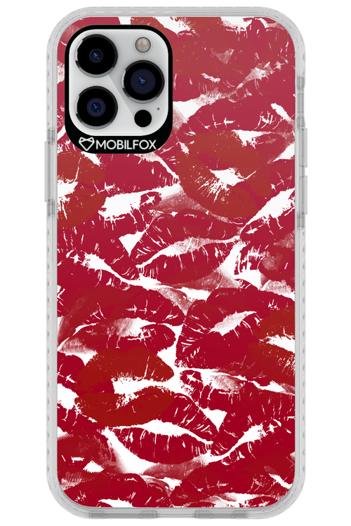 Burgundy and Kiss 2.0 - Apple iPhone 12 Pro