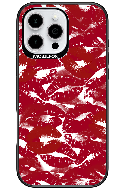 Burgundy and Kiss 2.0 - Apple iPhone 16 Pro Max