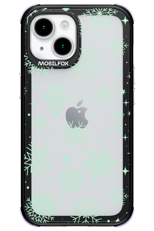 Tiffany's Snowflakes - Apple iPhone 15