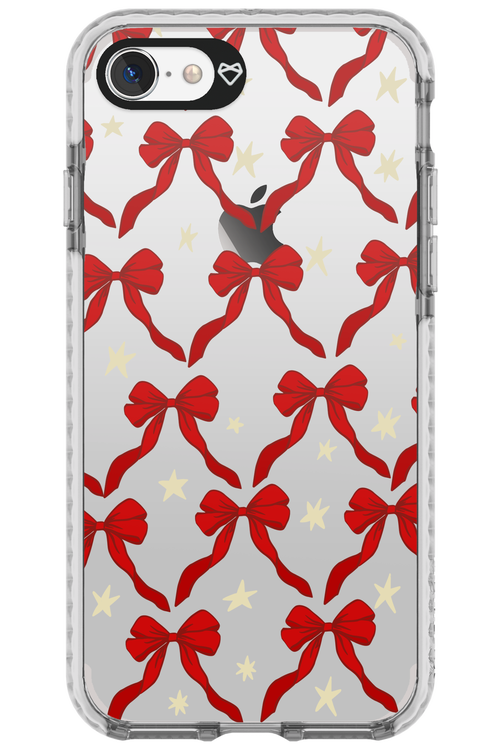 Bow & Stars (Transparent) - Apple iPhone 7