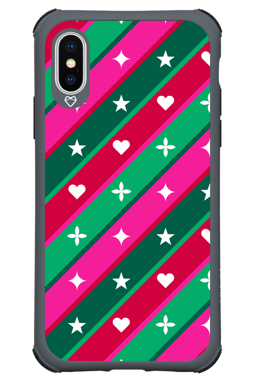 Christmas Stripes - Apple iPhone XS