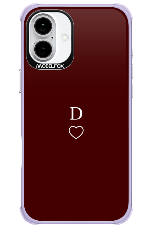 D Burgundia 2.0 - Apple iPhone 16 Plus