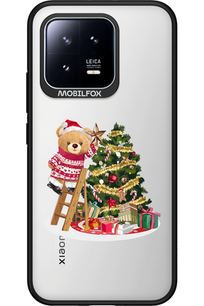 Christmas Bear (Transparent) - Xiaomi 13