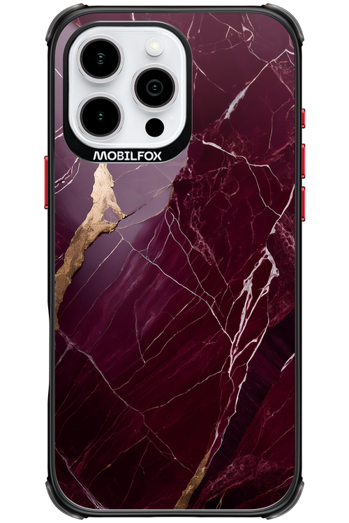 Burgundy Marble - Apple iPhone 16 Pro Max