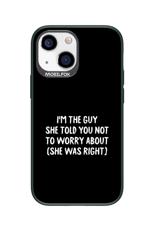 She was right - Apple iPhone 13 Mini