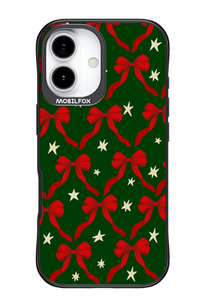 Bow & Stars (Green) - Apple iPhone 17
