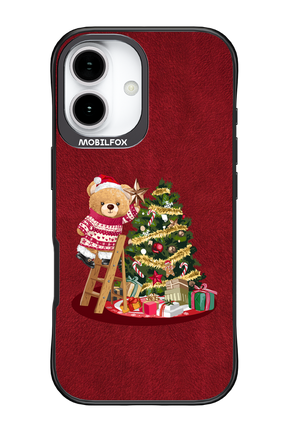 Christmas Bear (Burgundy) - Apple iPhone 17