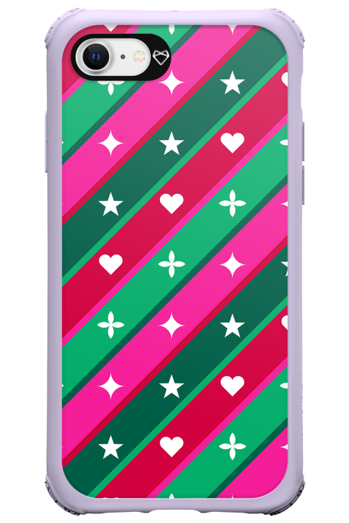 Christmas Stripes - Apple iPhone 8