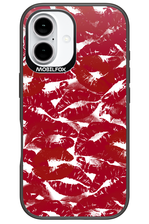 Burgundy and Kiss 2.0 - Apple iPhone 16