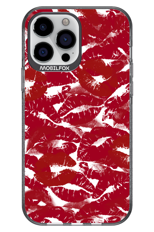 Burgundy and Kiss - Apple iPhone 13 Pro Max