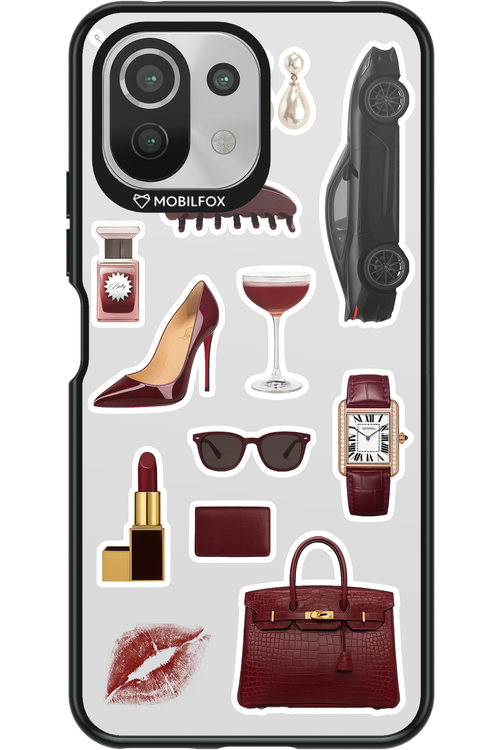 Classy Burgundy - Xiaomi Mi 11 Lite (2021)
