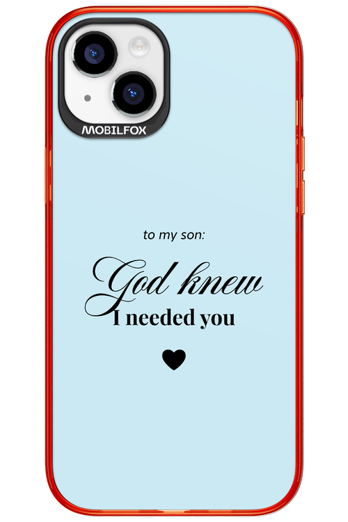 To My Son 2.0 - Apple iPhone 15 Plus