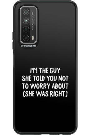 She was right - Huawei P Smart 2021