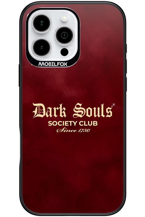 Dark Souls (Burgundy) - Apple iPhone 16 Pro Max