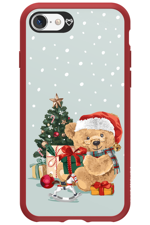 Merry Christmas Bear - Apple iPhone SE 2020