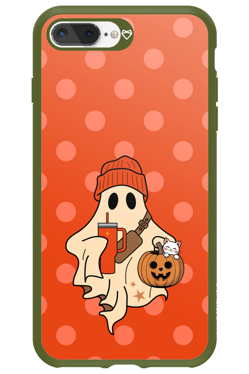 Ghost Girl (Orange) - Apple iPhone 7 Plus