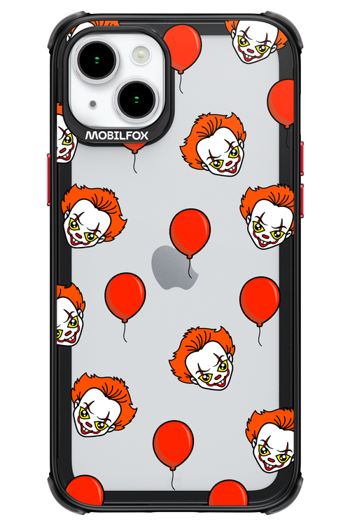 Mystery Clown (Transparent) - Apple iPhone 15 Plus