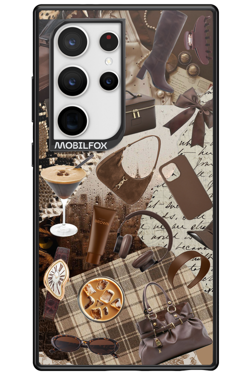 Brown Love - Samsung Galaxy S24 Ultra