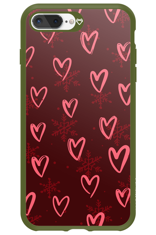 Christmas Hearts - Apple iPhone 7 Plus