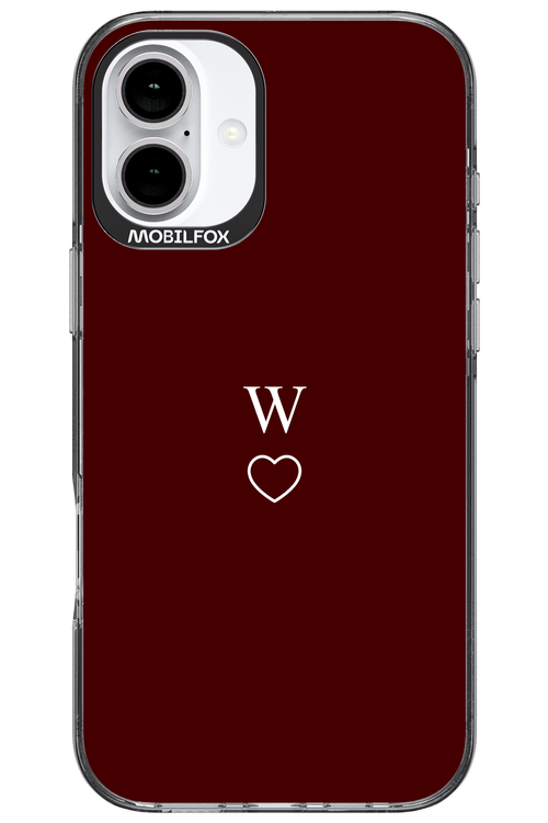 W Burgundia 2.0 - Apple iPhone 16 Plus