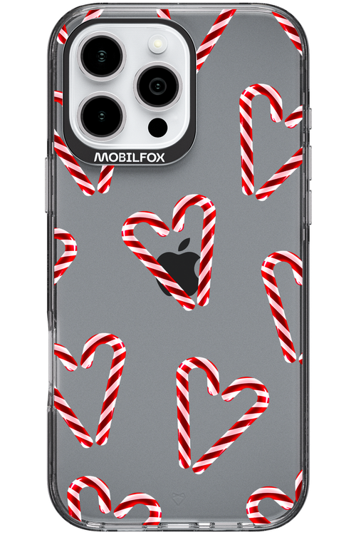 Candy Cane Hearts - Apple iPhone 16 Pro Max