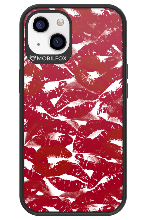 Burgundy and Kiss - Apple iPhone 13