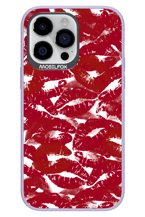 Burgundy and Kiss 2.0 - Apple iPhone 14 Pro Max