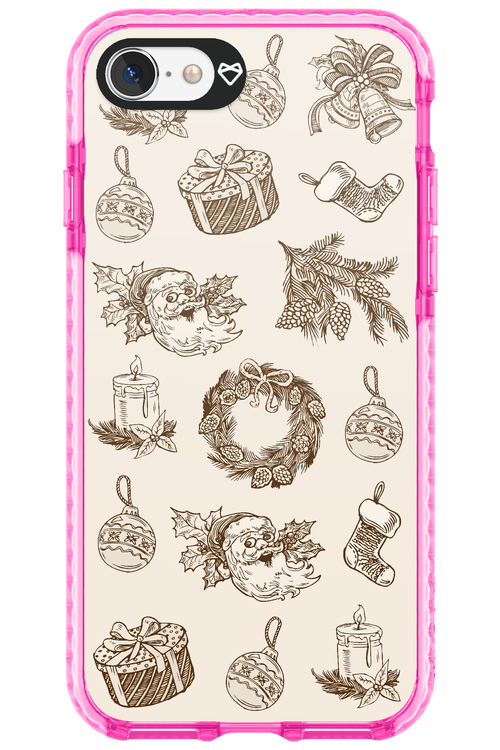 Christmas Paper - Apple iPhone 7