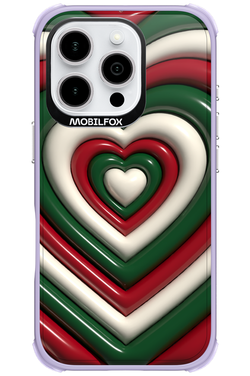 XMAS Hearts - Apple iPhone 16 Pro