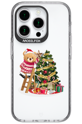 Christmas Bear (Transparent) - Apple iPhone 15 Pro