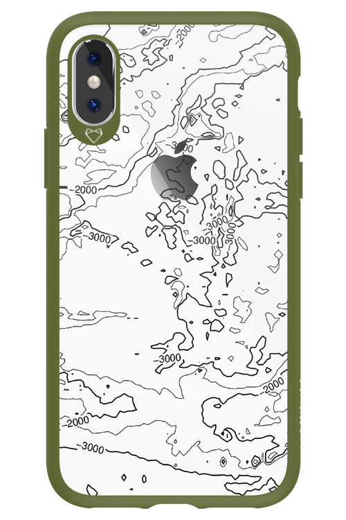 Contour Map 2.0 - Apple iPhone X