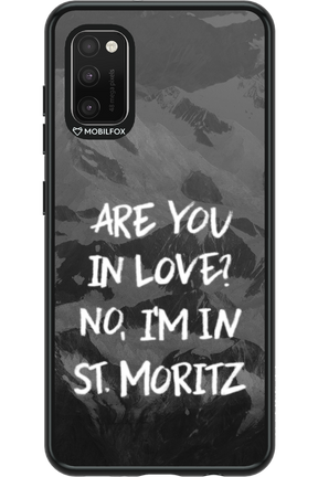 I'm in St. Moritz - Samsung Galaxy A41