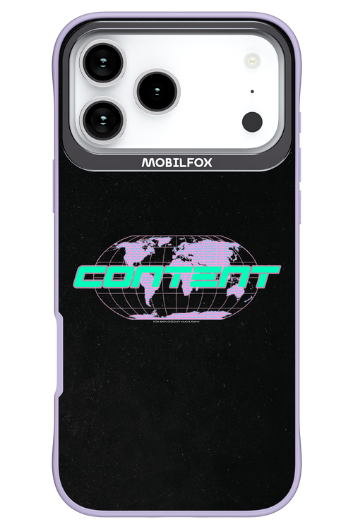 CONTENT 2.0 - Apple iPhone 17 Pro Max