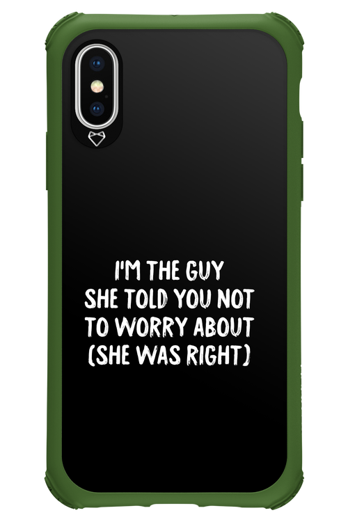 She was right 2.0 - Apple iPhone X