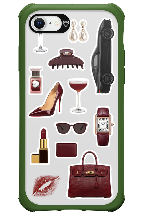 Classy Burgundy - Apple iPhone SE 2022