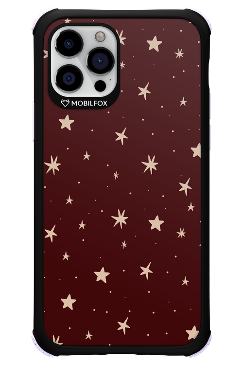 Burgundy Stars - Apple iPhone 12 Pro
