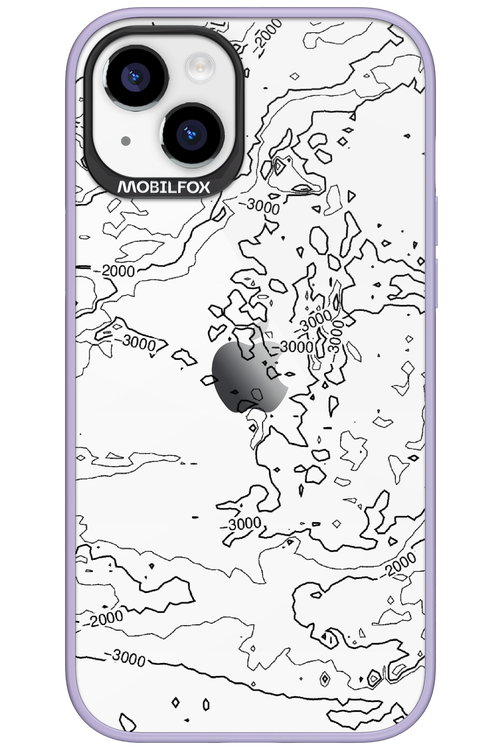 Contour Map - Apple iPhone 15 Plus