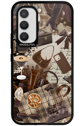 Brown Love - Samsung Galaxy A34