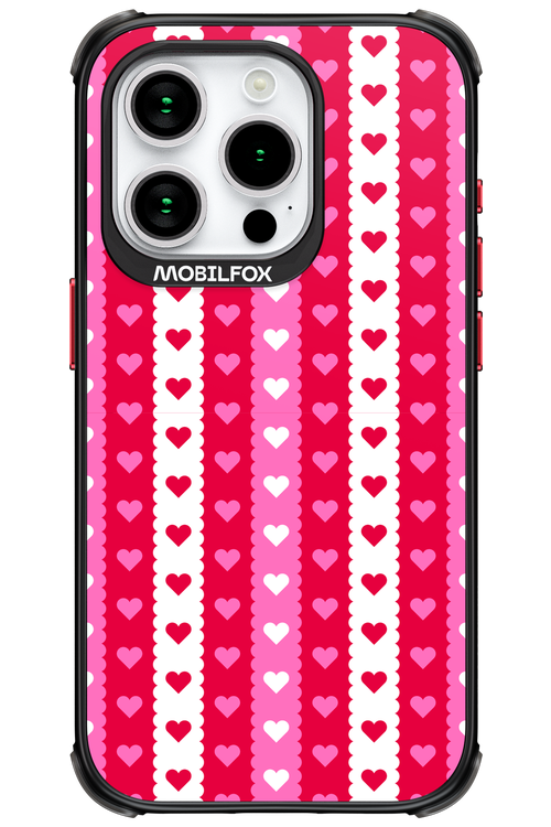 Christmas Heart Biscuit - Apple iPhone 15 Pro