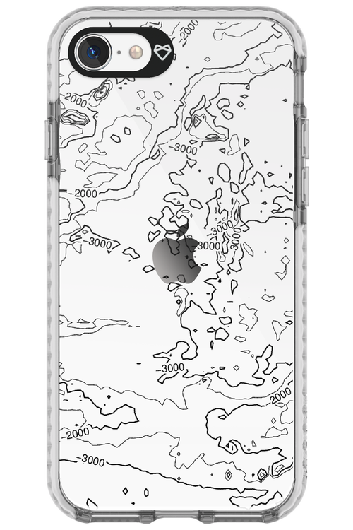 Contour Map - Apple iPhone SE 2022