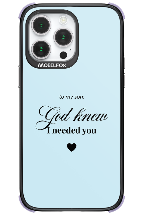 To My Son 2.0 - Apple iPhone 14 Pro Max