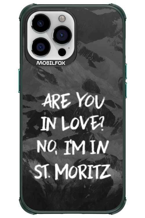 I'm in St. Moritz - Apple iPhone 13 Pro Max