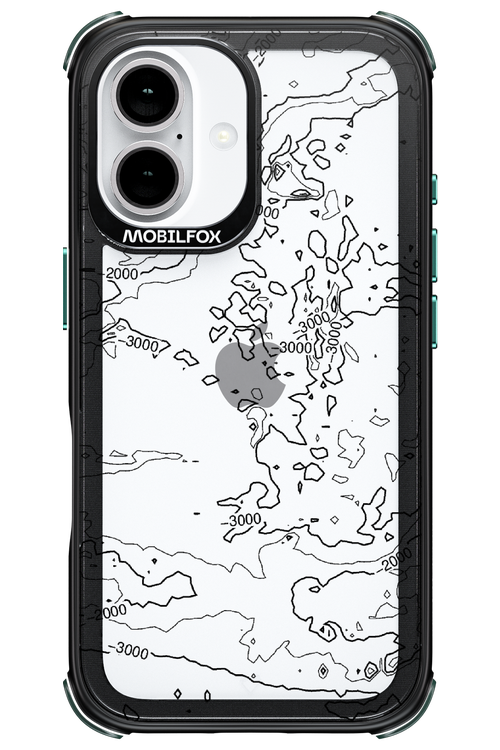 Contour Map - Apple iPhone 16