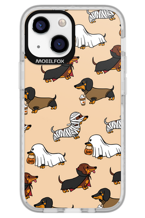 Scary Dachshund - Apple iPhone 13 Mini