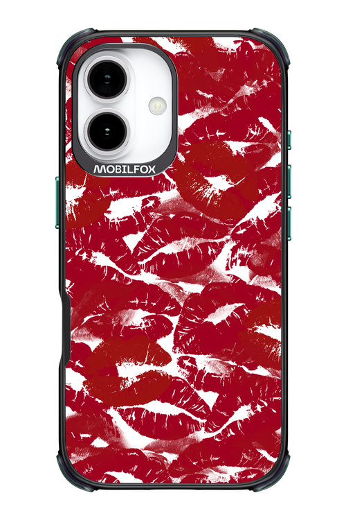 Burgundy and Kiss 2.0 - Apple iPhone 17